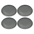 thumbnail image 1 of Unique Bargains 4 Pcs Universal 1.5 Inch Speaker Grills Mesh for Audio Subwoofer 45x49x6mm Grille without Frame Black, 1 of 8