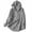 Black, variant on UPF 50+ Sun Protection Shirts for Women Long Sleeve Hooded Linen Button Down Shirts Lightweight Breathable Oversized Summer Sun Shirt