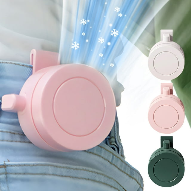 Xihbxyly Mini Ventilador Portátil, Diseño Sin Aspas, Viento Ajustable 360°, Recargable Por Usb, Silencioso y Eficiente, Refrigeración para Exteriores, Uso En Oficina o Viajes, Batería de 5 Horas, Tam