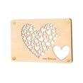 thumbnail image 3 of Elodie Wood Money Holder Handmade Money Gift Holder for Party NightStand Graduation Light Color, 3 of 8