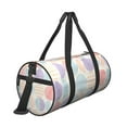 thumbnail image 3 of XMXT Unisex Large Sports Tote Gym Bag for Women, Watercolor Geometric Circle Pink Weekenders Bags Travel Bag, 3 of 8