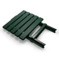 thumbnail image 4 of Camco Large Adirondack Portable Outdoor Folding Side Table, Perfect for The Beach, Camping, Picnics, Cookouts and More, Weatherproof and Rust Resistant - Green (51691), 4 of 11