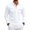 White-A#90716G, variant on Hearthz Golf Polo Shirts for Men Soft Breathable Moisture Wicking Long Sleeve Work Shirts for Men Comfort Colors Collared Mens Golf Polo Shirts with Pocket Dark Gray XL