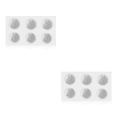 thumbnail image 2 of Ounissouiy Molde de silicona antiadherente para hornear queso, molde reutilizable para pasteles, gelatina, Mousse, bandeja para hacer galletas, herramienta No.02 2piezas Ounissouiy CBP183395, 2 of 6