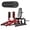 Hip Abductor Machine- Red/ 230LBS Weight Plates- Black, variant on Syedee Hip Abductor Machine, Plate-Loaded Inner and Outer Thigh Machine, Hip Thrusters for Home Gym(2025 Vision)