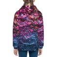 thumbnail image 6 of Picia Heart Confetti on Glitter for Boys Fashion Full-zip Hoodies & Sweatshirts with Kangaroo Pocket,Zip-up Hooded Sweatshirt for Kid, Moisture Wicking & Breathable-Medium, 6 of 6
