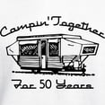 thumbnail image 3 of CafePress - Camping Together 50 Years Hooded Sweatshirt - Pullover Hoodie, Hooded Sweatshirt, 3 of 3