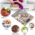 thumbnail image 4 of Mother and Baby Giraffes Food Scale Digital Kitchen Scale Waterproof Tempered Glass Tare Function 11 lb for Baking Cooking Meal Prep, 4 of 7