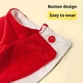 thumbnail image 3 of Parrot Cloak in Red Cloth, Warm Bite-Resistant Easy-Clean Design for Comfort, for Indoor Bird Cage Use in Home or Aviary, 3 of 8