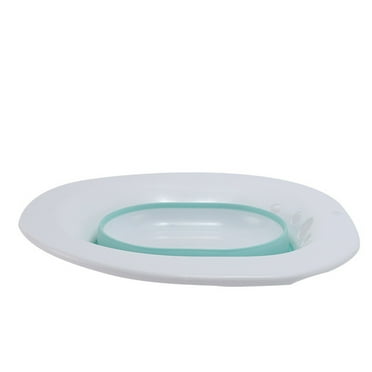 ACDANC Sitz Bath,Foldable and Hangable Sitz Bath for Hemorrhoids,Folding Mode Sitz Bath for Toilet,Green