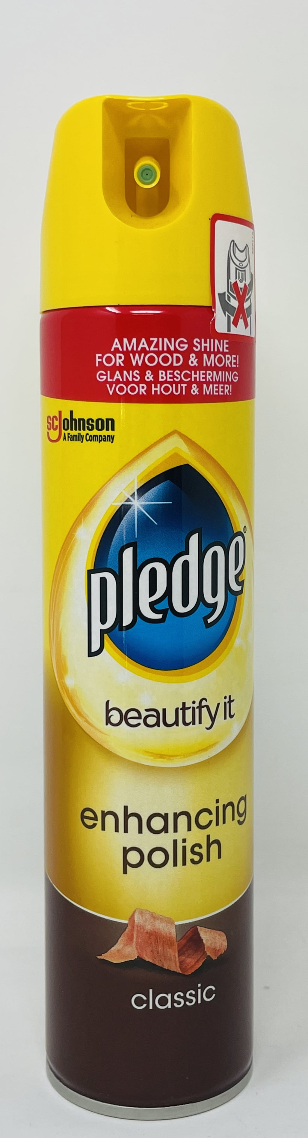 Pledge Beautify It Enhancing Polish 5in1 Classic Wood Cleaner Shine