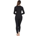 thumbnail image 5 of Thermal Underwear Set for Women Long Johns Set with Fleece Lined, 5 of 6