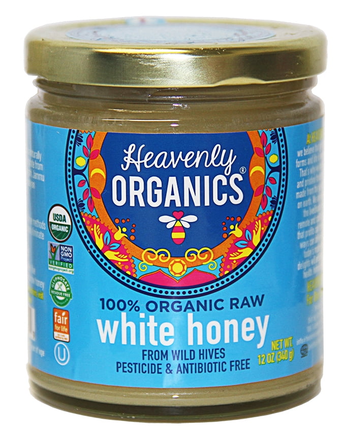 HEAVENLY ORGANICS White Honey, 22 oz
