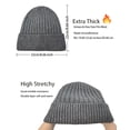 thumbnail image 2 of Gorro de Invierno con Forro de Lana Polar para Hombres y Mujeres, 2 of 7