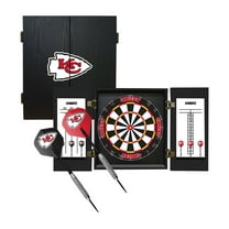 Imperial Kansas City Chiefs Fans Choice Dartboard Cabinet