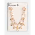 thumbnail image 2 of No Boundaries Women’s Swag Chain Bag Charms, Gold Tone, 2 of 3
