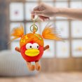 thumbnail image 3 of YOHAVEN Vegetable Toy Keychain Funny Sausage Mouth Plush Backpack Hanger, Soft Bag Purse Key Holder Holiday Gift Ornament for Backpack Decor, 3 of 4