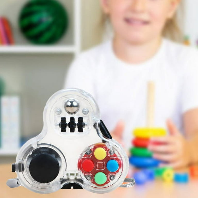 HURRISE jouet du bout des doigts Fidget Controller Pad Cube Soulager le Stress Anti-Anxiété Kill