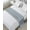 Haze Blue Grey, variant on Xipuska Pink Navy Blue Striped Bed Runners for Twin Size Bed, Decorative Bed Throws for Foot of Bed, Minimalist Abstract Lines Artwork Bed Runner Sofa Throw Bedding Scarf Slipcover for Bedroom