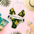 thumbnail image 6 of pear Women's One-Piece Swimsuit Bikini Set with Detachable Sponge and Adjustable Strap, Two-Pack, for Swimming Scenes, 6 of 6