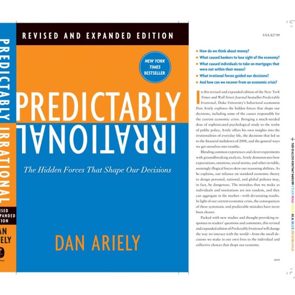 Pre-Owned Predictably Irrational: The Hidden Forces That Shape Our Decisions (Hardcover) 0061854549 9780061854545