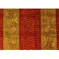 thumbnail image 1 of Ahgly Company Indoor Rectangle Southwestern Yellow Country Area Rugs, 3' x 5', 1 of 4