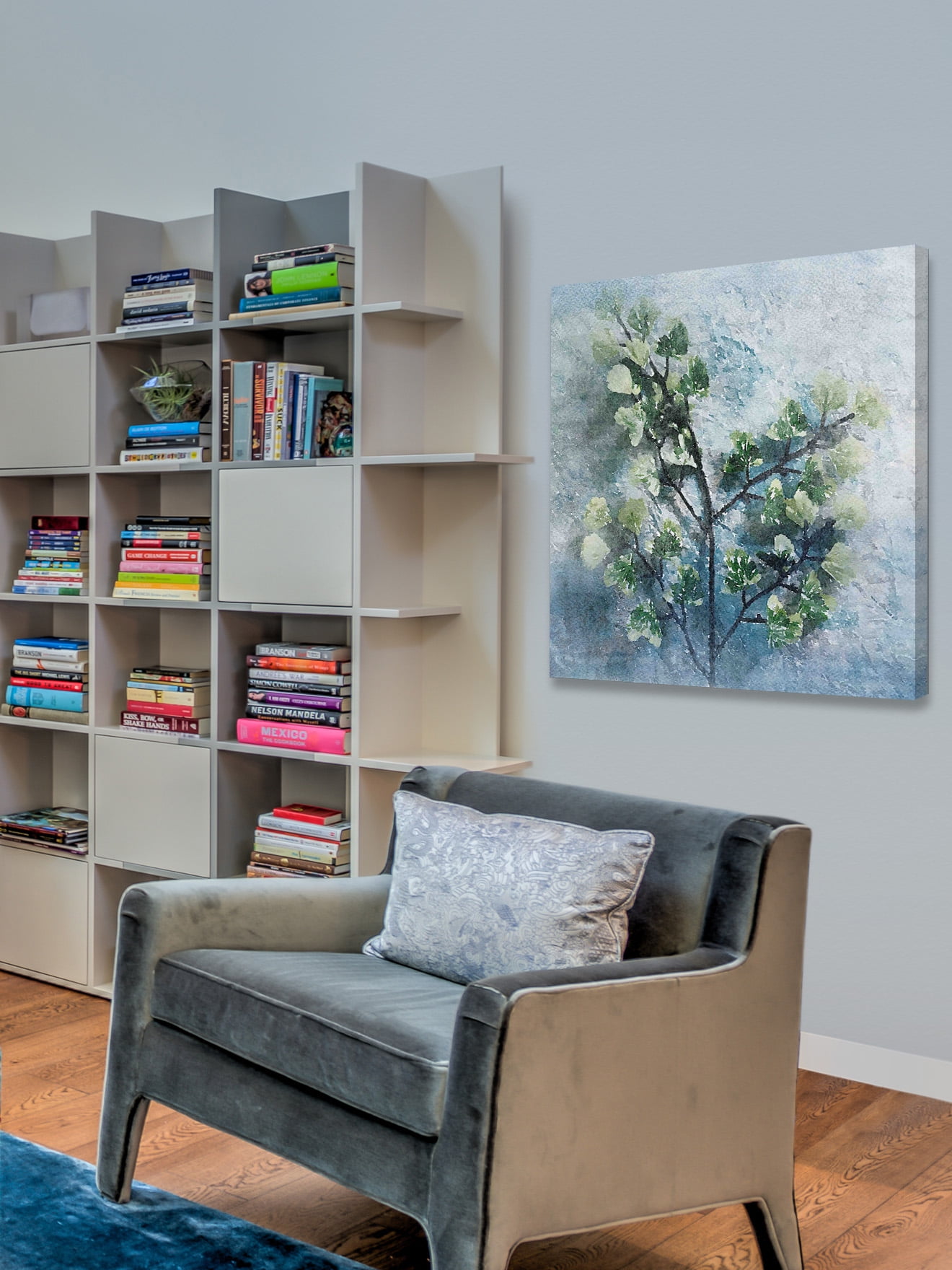 "Enjoy Nature 2" Painting Print on Wrapped Canvas