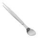 thumbnail image 3 of Cuchara de acero inoxidable, minicuchara de degustación, palillos, pinzas, cuchara integrada, cuchara de chef, cuchara de degustación para hotel, hogar, cocina, restaurante (20,5 cm), 3 of 5