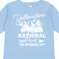thumbnail image 4 of Inktastic Wyoming Yellowstone National Park Boys or Girls Long Sleeve Toddler T-Shirt, 4 of 5