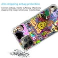 thumbnail image 3 of Hippie Trippy Case Compatible with iPhone 13 pro,Unique Art Design TPU Shock-proof Full Cover, 3 of 5