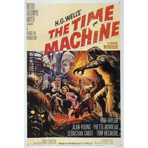 The Time Machine POSTER (27x40) (1960)