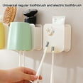 thumbnail image 3 of 1Pcs Toothbrush Holder Set Without Punching Household Mouthwash Cup Brushing Cup Wall-Mounted Toothbrush and Toothpaste Storage Rack Bathroom Storage Box, 3 of 9