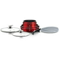 thumbnail image 2 of Berlinger Haus Aluminum Cookware Set w/Detached Ergonomic Handle and Non-Stick Cooking Pots and Frying Pans, and Glass Lid Covers | 9-Pieces, 2 of 6