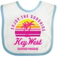 thumbnail image 3 of Inktastic Enjoy the Sunshine Key West Summer Paradise Boys or Girls Baby Bib, 3 of 4