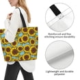 thumbnail image 3 of Fotbe Sunflowers Bolsa Tote Estética de Lona con Estampado para Mujer - Bolsa Reutilizable de Hombro Casual para Vacaciones, Compras, Trabajo y Gimnasio, 3 of 8