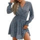 thumbnail image 2 of Vestido de mujer con estampado de cuello en V de primavera casual de moda para mujer Fridja  yut5519, 2 of 8
