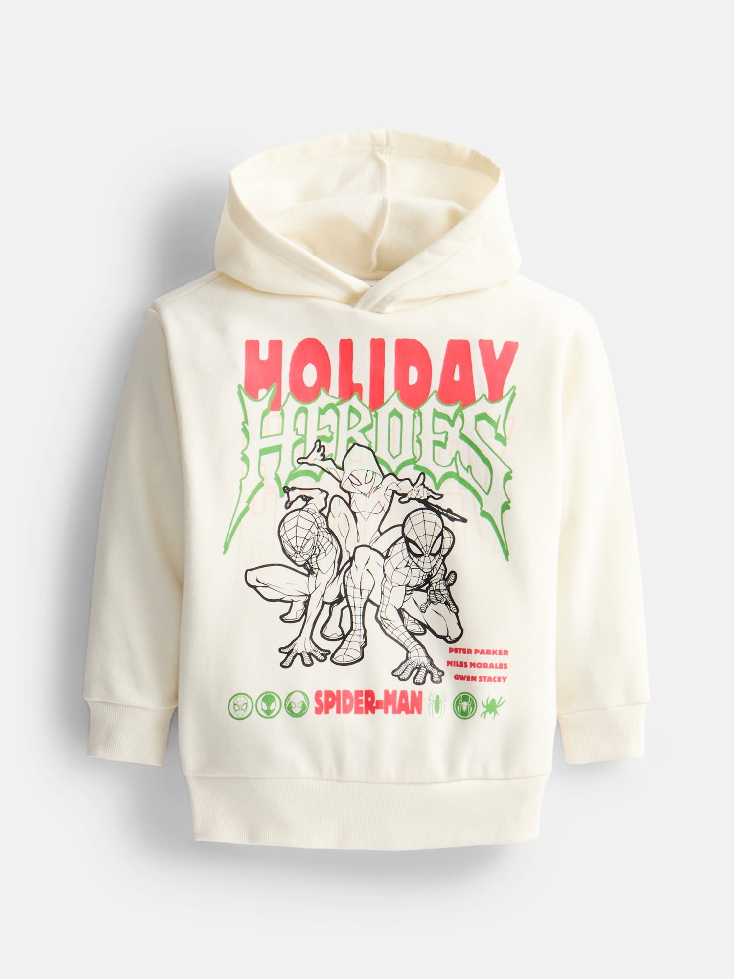 Spider-Man Boys Christmas Hoodie and Joggers Set, 2 Piece, Sizes 4-16