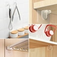 thumbnail image 6 of 24PCS Punch Free Shelf Support Peg-Self Adhesive Shelves Clips for Kitchen Cabinet Closet Brackets Clapboard Layer, 6 of 6