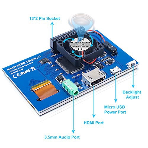 Smraza Raspberry Pi 4 Touch Screen with 