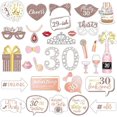 thumbnail image 1 of 30 Birthday Photo Props (32 Pieces), Funny Photo Props For Women 30th Birthday Party Photo Booth Props Decoration Props, 1 of 5