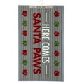 thumbnail image 7 of Pavilion Gift Company - Santa Paws - 27.5" x 17.75" Floor Mat, 7 of 7