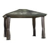 Gazebo Penguin Venus 12 Ft. x 16 Ft.-Finish:10 ft x 12 ft,Size:Brown