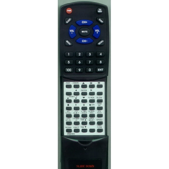 Replacement Remote for BROKSONIC RT076N0HH010, SC20145B, SC13845, 076N0HH010