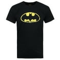 thumbnail image 1 of Batman Official Mens Distressed Emblem T-Shirt, 1 of 2