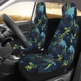 thumbnail image 2 of Sikiie Cartoon Dinosaur Car Seat Protector 2 Pack Car Seat Cushion Mat, Car Seat Covers for SUV, Truck, Van, 2 of 7