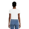 thumbnail image 3 of No Boundaries Juniors V-Neck Tee, Sizes XS-XXXL, 3 of 5