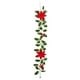 thumbnail image 2 of Adornos navideños, enredaderas artificiales con frutos rojos, ideales para decorar fiestas como puertas, ventanas y chimeneas. Ratán de plástico., 2 of 6