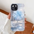 thumbnail image 2 of Stunning Blue Crystal Rose iPhone Case Sparkling Clear Design for Women Girls Durable Shockproof Gift Ready for Any Occasion Compatible with iPhone 11/12/13/14/15/16 (Pro Max/Plus), 2 of 9