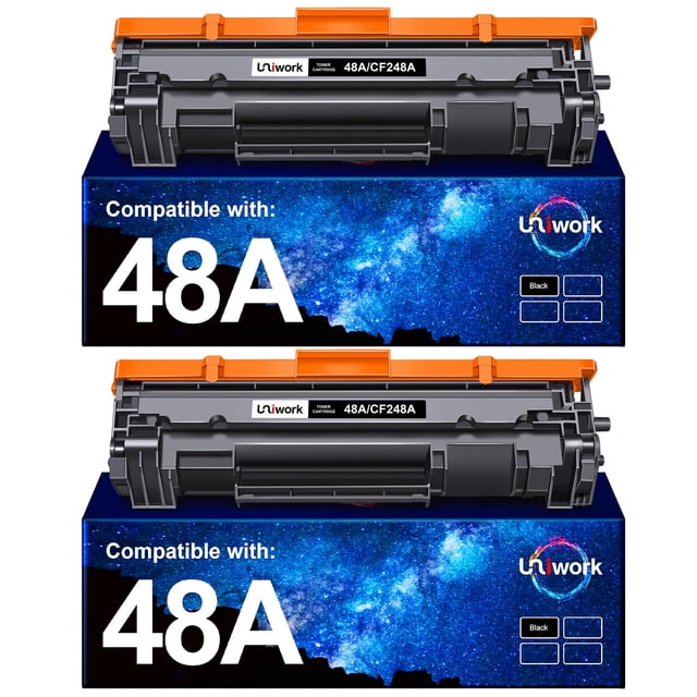 Cartucho de tóner Uniwork 48A negro CF248A compatible con HP