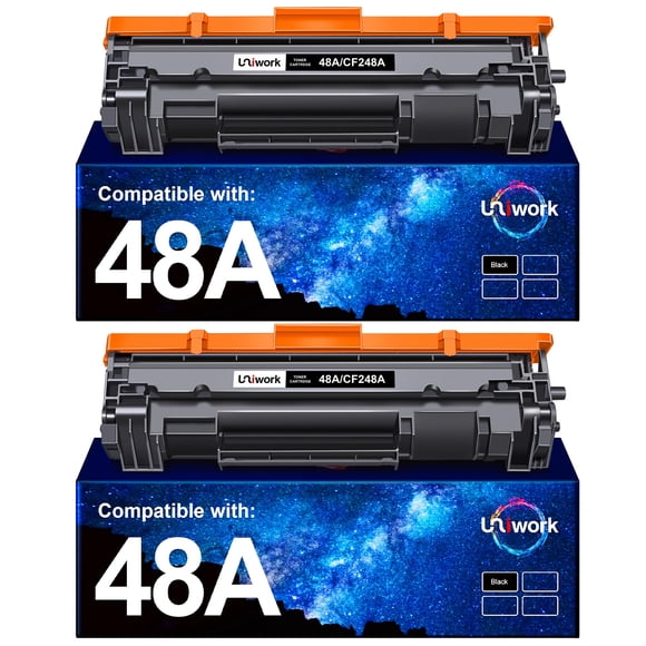 Cartucho de tóner Uniwork 48A negro CF248A compatible con HP